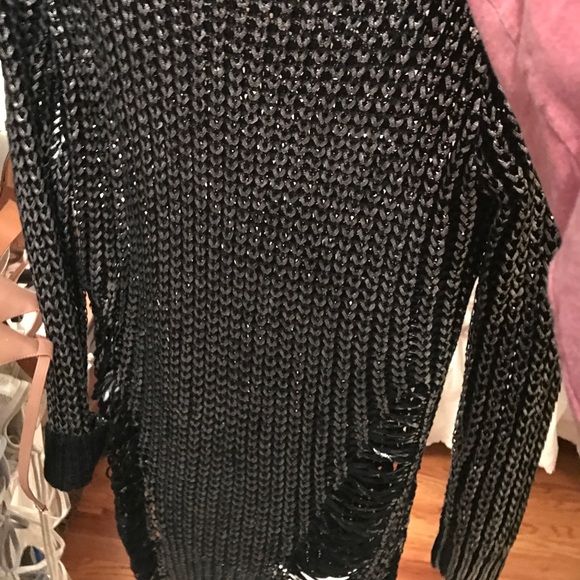 Nasty Gal metallic sweater - Picture 4 of 4